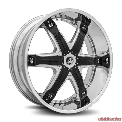 Diablo Fury Wheel 26x10 6x135/139.7 30 87.1 Chrome - FUR-2616D593087